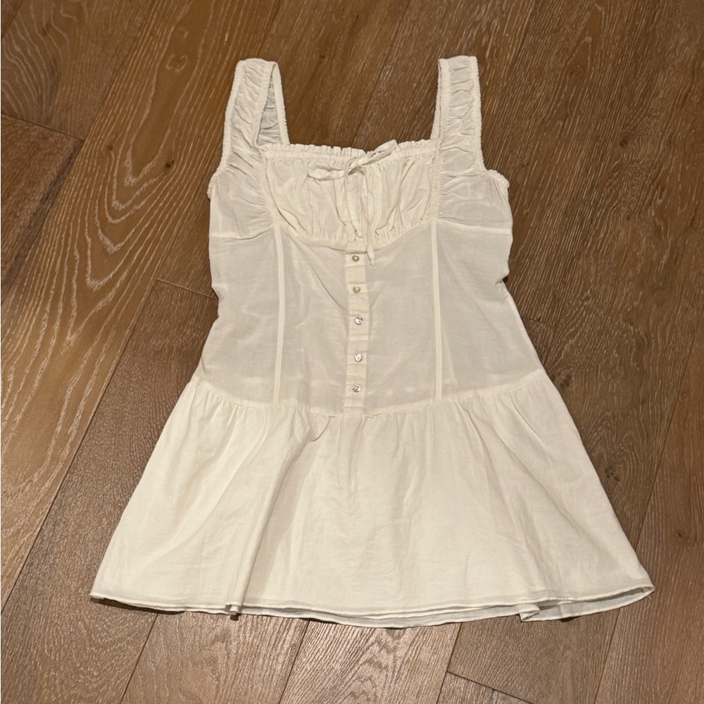 Christa Ruffle Mini Dress - Picture 4 of 5
